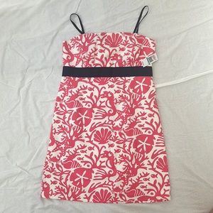 NWT Vineyard Vines Carolyn Cami Dress - Sea Life sunset pink - size 16